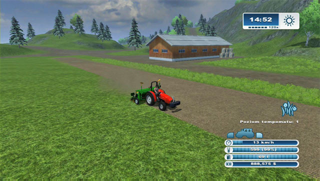 Plant grass on field 35. - Cow husbandry - Animal husbandry - Farming Simulator 2013 - Game Guide and Walkthrough