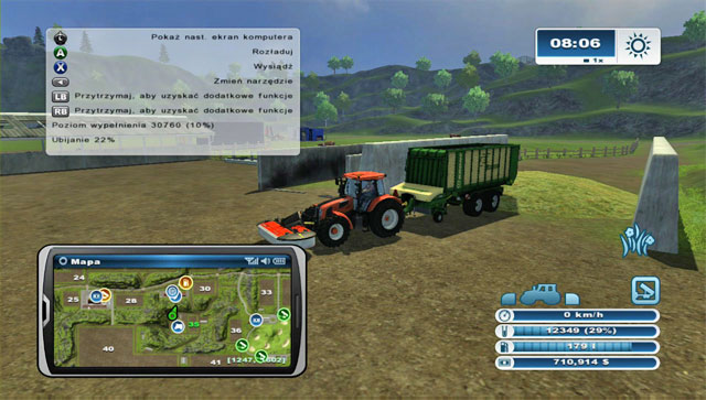 In order to create silage, unload around 30000 l of grass into a special silo. - Cow husbandry - Animal husbandry - Farming Simulator 2013 - Game Guide and Walkthrough