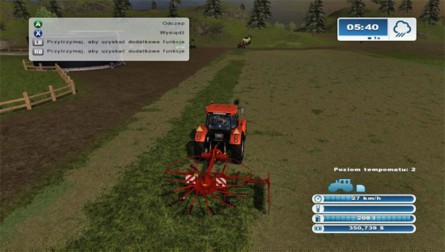 You can use the windrower to make further work easier. - Cow husbandry - Animal husbandry - Farming Simulator 2013 - Game Guide and Walkthrough