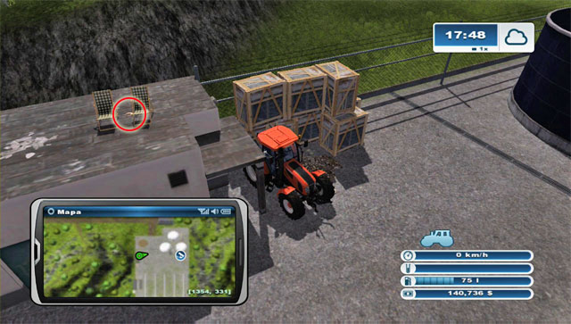 The horseshoe is on the area of the biogas plant as #79 - Area G: horseshoes #74-#89 - Horseshoes - Farming Simulator 2013 - Game Guide and Walkthrough