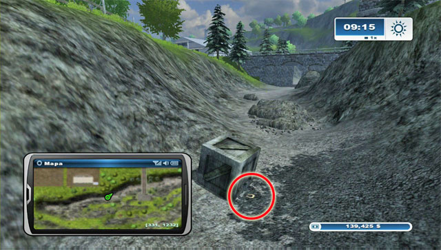 The horseshoe lies at the south-east part of the complex of buildings by the Freight yard - Area H: horseshoes #90-#100 - Horseshoes - Farming Simulator 2013 - Game Guide and Walkthrough