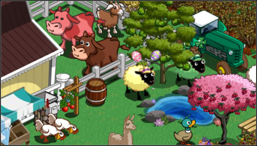 You can have really extraordinary animals in FarmVille - Animals - Farm management - FarmVille - Game Guide and Walkthrough