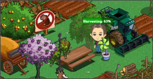 You'll get some gold coins from this tree in few seconds - Currency - Farm management - FarmVille - Game Guide and Walkthrough