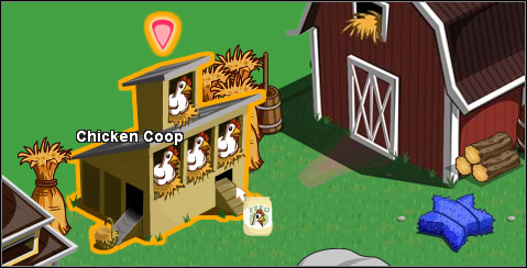 Do good deeds and you'll be rewarded - Chicken coop - Buildings - FarmVille - Game Guide and Walkthrough
