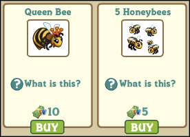 You can always buy a queen - Beehive - Buildings - FarmVille - Game Guide and Walkthrough