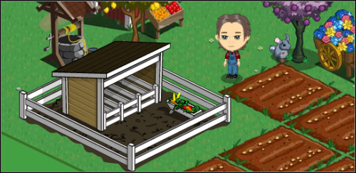 The pig pen is quite inconspicuous from the outside - Pigpen - Buildings - FarmVille - Game Guide and Walkthrough