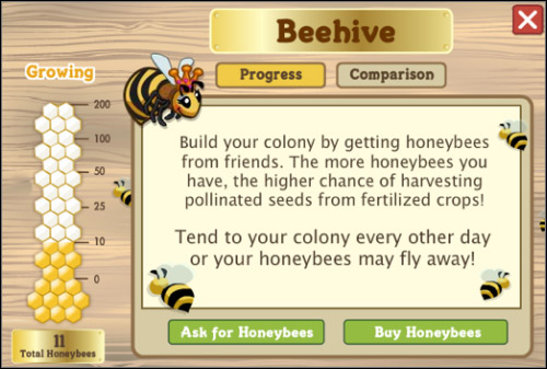 A fully functional beehive - Beehive - Buildings - FarmVille - Game Guide and Walkthrough