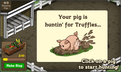 Playing in the mud - Pigpen - Buildings - FarmVille - Game Guide and Walkthrough