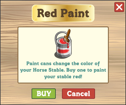 You'll probably be able to paint other buildings in the future - The market - Others - FarmVille - Game Guide and Walkthrough