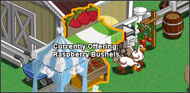 We have raspberry bushels today - Farmer's market - Others - FarmVille - Game Guide and Walkthrough