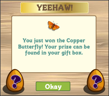 A butterfly out of the egg - Collections - Others - FarmVille - Game Guide and Walkthrough