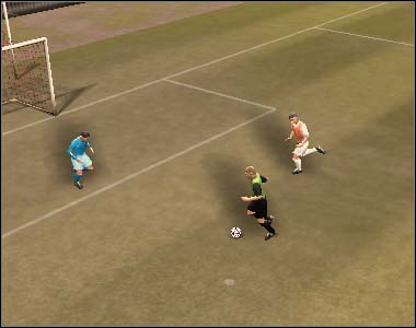 Fouls are one of the ways to defend the goal too - Defence and fouls - Movement on the pitch - FIFA 07 - Game Guide and Walkthrough