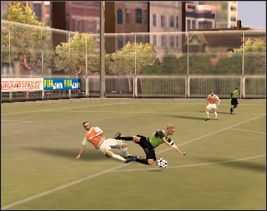 Note that such tackles often ends with yellow and red cards - Defence and fouls - Movement on the pitch - FIFA 07 - Game Guide and Walkthrough