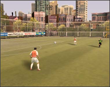 It is also possible to simulate collecting a pass by letting the ball roll between player's legs - Passes - Movement on the pitch - FIFA 07 - Game Guide and Walkthrough