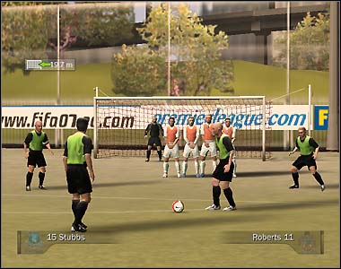 Corner kicks - Free kicks, corners and penalties - Movement on the pitch - FIFA 07 - Game Guide and Walkthrough