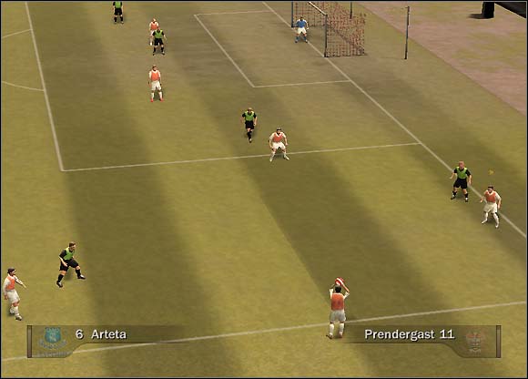 Two buttons are used for throws-in - Throws-in - Tactical solutions and tips - FIFA 07 - Game Guide and Walkthrough