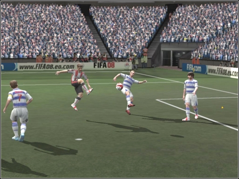 If your partner controls the ball in short distance from enemy goalkeeper, you can force him to try a shot - Match - Be a Pro - FIFA 08 - Game Guide and Walkthrough