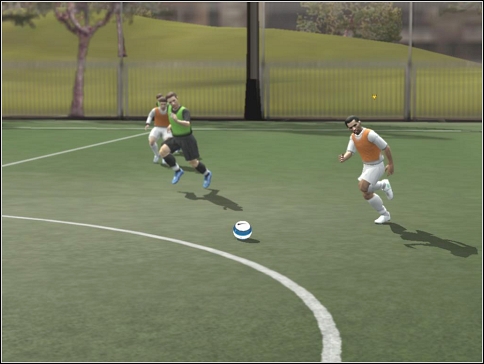 Player's speed can be also used in another simple way - Dribbling - Controls - FIFA 08 - Game Guide and Walkthrough