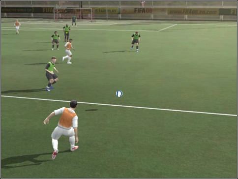 Through pass is my favorite one - Passes - Controls - FIFA 08 - Game Guide and Walkthrough