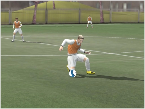 Dynamic, fast fake - [Shift] + front + right (left) - Useful moves - Controls - FIFA 08 - Game Guide and Walkthrough
