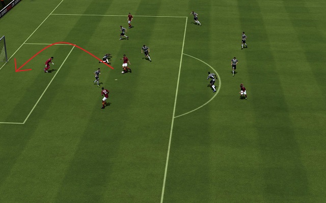 This attack proves to be immensely effective when performed by a very skilled player - Shots - Basic pieces of play - FIFA 14 - Game Guide and Walkthrough