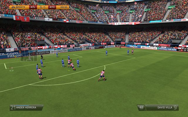Fighting for the best possible position during free shots or corners is usually associated with pushing your way through the enemy players while looking for a suitable position for taking a shot at the goal, and so it looks in FIFA 14 - Playing in the field - Player career - FIFA 14 - Game Guide and Walkthrough