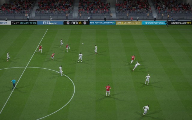 Overhead Through Ball works well in situations in which you want to send the ball over one, or even two of the opponents formations, in one pass - sufficiently precise and strong pass in front of your teammate may allow you to end the situation in a one-on-one encounter, in the case of a quick coun - Passing - Basic Techniques - FIFA 16 - Game Guide and Walkthrough