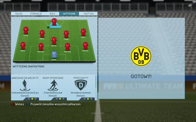 This panel provides you with quite a versatility, when it comes to giving instructions to the individual players - Instructions - Team management - FIFA 16 - Game Guide and Walkthrough