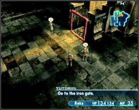 First take a look around and run to the captain [screen 1], now go to the second soldier in this area and talk to him - Nalbina Fortress - Prologue - Final Fantasy XII - Game Guide and Walkthrough