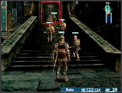 After the fight with the boss three more ordinary enemies will come forth from the passage behind him - Nalbina Fortress - Prologue - Final Fantasy XII - Game Guide and Walkthrough
