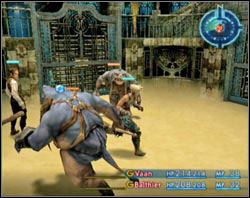 In the hall where you begin collect every single treasure, save you progress and continue forth - Nalbina Fortress - dungeons - Part I - Final Fantasy XII - Game Guide and Walkthrough
