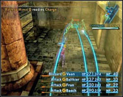 The gauge under the mini map shows the level of power - Barheim Passage - Part I - Final Fantasy XII - Game Guide and Walkthrough