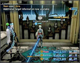 Go to a big hall with two devices inside (see map above) - Dreadnought Leviathan - Part I - Final Fantasy XII - Game Guide and Walkthrough