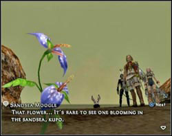 After the assembly ends go and talk with moogle - Nam-Yensa Sandsea - Part I - Final Fantasy XII - Game Guide and Walkthrough