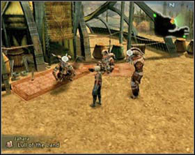 Talk with a guard standing by the bridge at it left side [screen 1] - Jahra - Part II - Final Fantasy XII - Game Guide and Walkthrough