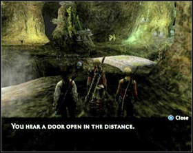 When you successfully follow the whole path you'll see a message that a door has just opened. Make your way to No.9. There you'll find Pilgrim's door and a hidden chamber. Inside you'll find a treasure and probably one of the Rare Game - Anubys. - Sochen Cave Palace - Part II - Final Fantasy XII - Game Guide and Walkthrough