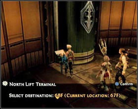 While wandering the building it's worth to visit all those small rooms (it's those small squares on the map) - you can find them treasures as well as enemies, but you can enter only these rooms from which light sift from under the door (on the left) - Draklor Laboratory - Part II - Final Fantasy XII - Game Guide and Walkthrough