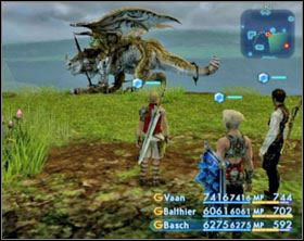 You can find the dragon in Tchita Uplands, but it only appears when it's cloudy - Lindwyrm (rank V) - Ordinary hunt notices - Final Fantasy XII - Game Guide and Walkthrough