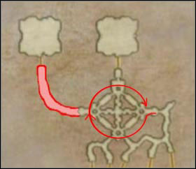 Go to Sochen Cave Palace with the key and in Destiny's March area make a circle like arrows show - Hell Wyrm - Bosses not connected with the plot - Final Fantasy XII - Game Guide and Walkthrough