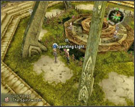 In a fountain. First, you have to catch sight of it. Next, talk with Wood-Dweller standing nearby and ask her to get it for you - Lost sheeps... ekhm... Cockatrices - Side Quests - Final Fantasy XII - Game Guide and Walkthrough