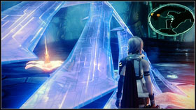 After a short fight turn left - Walkthrough - Chapter V - Walkthrough - Final Fantasy XIII - Game Guide and Walkthrough