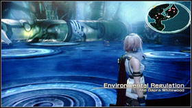Here, you will meet another group of enemies, but they are very easy - Walkthrough - Chapter V - Walkthrough - Final Fantasy XIII - Game Guide and Walkthrough