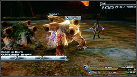 Your enemies have some powerful attacks so try to have maximum HP all over the time - Walkthrough - Chapter VI - Walkthrough - Final Fantasy XIII - Game Guide and Walkthrough