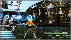 As in the previous bosses fight you will have to destroy particular parts of your enemy: Pauldron [1] and Alette - Walkthrough - Chapter IX - Walkthrough - Final Fantasy XIII - Game Guide and Walkthrough