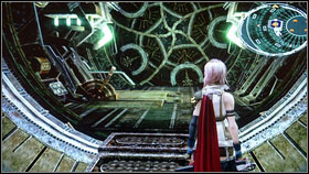Now you can get close to the strange mechanism [1] and chose a Second Tier [2] - Walkthrough - Chapter XI - Part 2 - Walkthrough - Final Fantasy XIII - Game Guide and Walkthrough