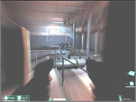 On the right, in the corner of the room there's a Medkit on the desk - [Interval 03-A] Infiltration - First Encounter Assault Recon - Game Guide and Walkthrough