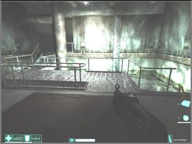 In the room on the left there will be a soldier with his back turned - [Interval 03-B] Heavy Resistance - First Encounter Assault Recon - Game Guide and Walkthrough