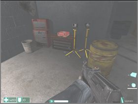 In the middle of the room you'll find a Medkit on the control panel (you can see it in the picture on the left above) - [Interval 03-B] Heavy Resistance - First Encounter Assault Recon - Game Guide and Walkthrough