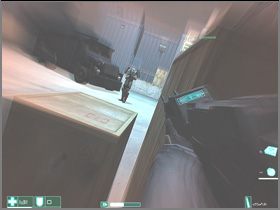Eliminate the upcoming adversaries by leaning from behind the wall - [Interval 03-D] Exeunt Omnes - First Encounter Assault Recon - Game Guide and Walkthrough