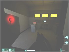 After a short stroll, you'll get to a room where you'll see an orange light flashing - [Interval 05-A] Bishop - First Encounter Assault Recon - Game Guide and Walkthrough